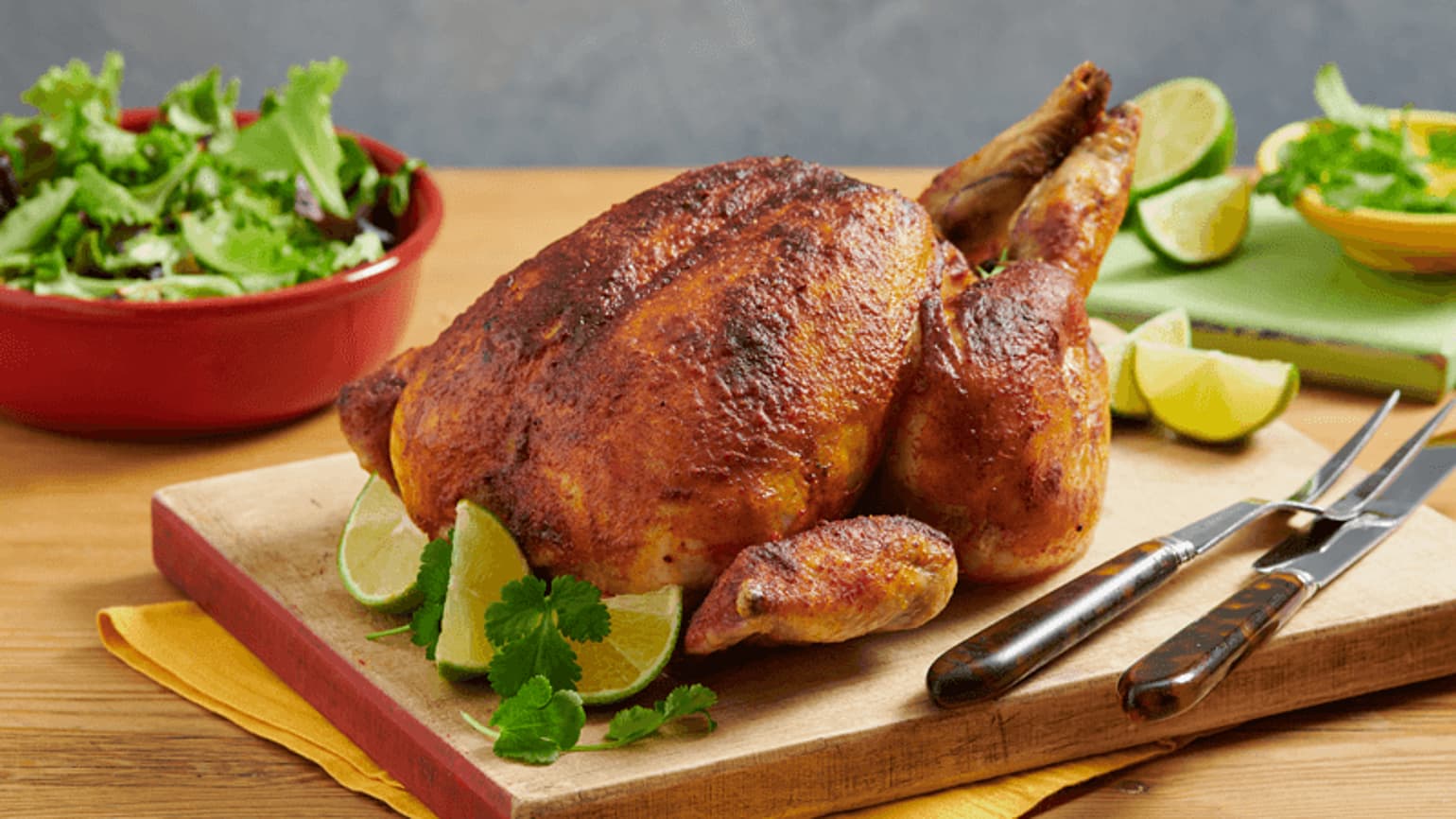 Easy Fajita Roast Chicken